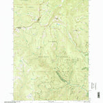 United States Geological Survey Allan Mountain, ID-MT (1998, 24000-Scale) digital map