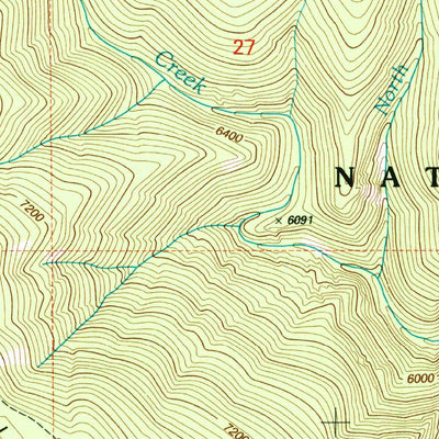 United States Geological Survey Allan Mountain, ID-MT (1998, 24000-Scale) digital map