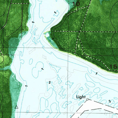 United States Geological Survey Allanton, FL (1982, 24000-Scale) digital map