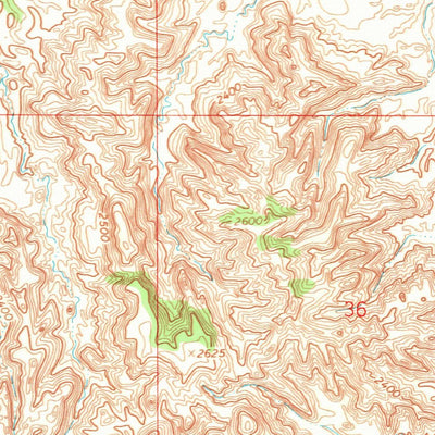 United States Geological Survey Allard, MT (1967, 24000-Scale) digital map
