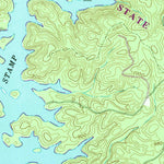 United States Geological Survey Allatoona Dam, GA (1961, 24000-Scale) digital map