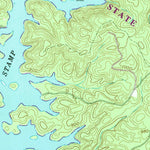 United States Geological Survey Allatoona Dam, GA (1961, 24000-Scale) digital map