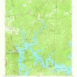 United States Geological Survey Allatoona Dam, GA (1968, 24000-Scale) digital map