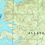 United States Geological Survey Allatoona Dam, GA (1997, 24000-Scale) digital map