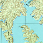 United States Geological Survey Allatoona Dam, GA (1997, 24000-Scale) digital map