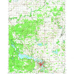 United States Geological Survey Allegan, MI (1958, 62500-Scale) digital map
