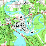 United States Geological Survey Allegan, MI (1981, 24000-Scale) digital map