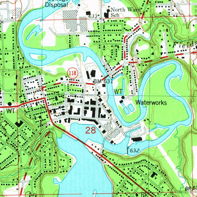 United States Geological Survey Allegan, MI (1981, 24000-Scale) digital map