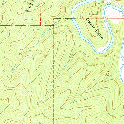 United States Geological Survey Allegany, OR (1971, 24000-Scale) digital map