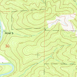United States Geological Survey Allegany, OR (1971, 24000-Scale) digital map
