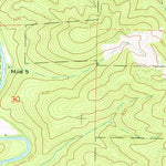 United States Geological Survey Allegany, OR (1971, 24000-Scale) digital map
