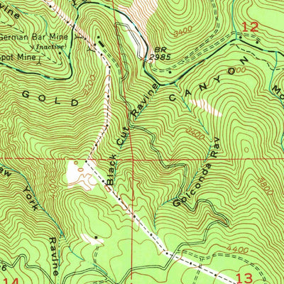 United States Geological Survey Alleghany, CA (1949, 24000-Scale) digital map