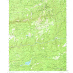 United States Geological Survey Alleghany, CA (1950, 62500-Scale) digital map