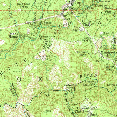 United States Geological Survey Alleghany, CA (1950, 62500-Scale) digital map