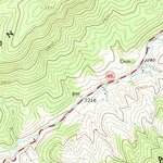 United States Geological Survey Alleghany, VA-WV (1966, 24000-Scale) digital map