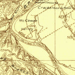 United States Geological Survey Allen Bend, TX (1924, 48000-Scale) digital map