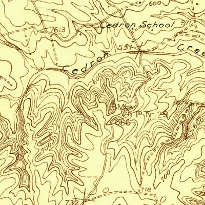 United States Geological Survey Allen Bend, TX (1924, 48000-Scale) digital map