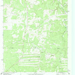 United States Geological Survey Allen Creek, TX (1974, 24000-Scale) digital map