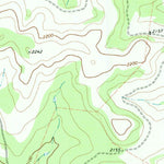 United States Geological Survey Allen Creek, TX (1974, 24000-Scale) digital map