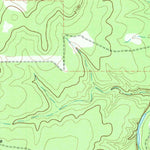 United States Geological Survey Allen Creek, TX (1974, 24000-Scale) digital map