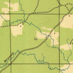 United States Geological Survey Allen, LA (1938, 31680-Scale) digital map