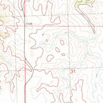 United States Geological Survey Allen, SD (1981, 25000-Scale) digital map