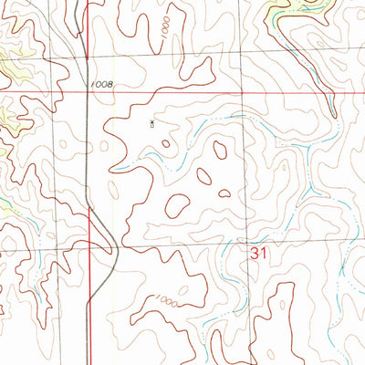 United States Geological Survey Allen, SD (1981, 25000-Scale) digital map