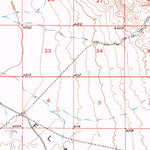 United States Geological Survey Allen Springs, NV (1951, 62500-Scale) digital map