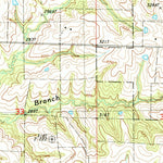 United States Geological Survey Allendale, MO (1984, 24000-Scale) digital map