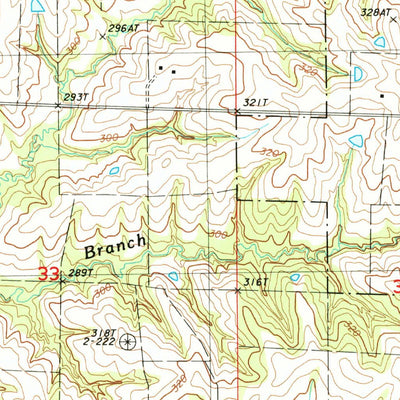 United States Geological Survey Allendale, MO (1984, 24000-Scale) digital map