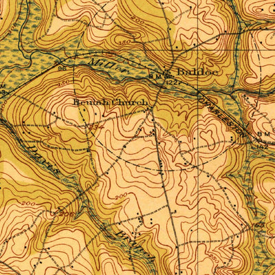 United States Geological Survey Allendale, SC-GA (1919, 62500-Scale) digital map