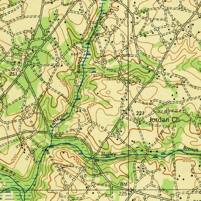 United States Geological Survey Allendale, SC-GA (1943, 62500-Scale) digital map