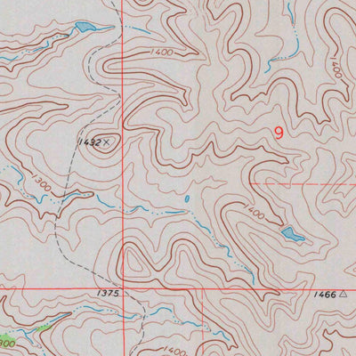 United States Geological Survey Allendorph, KS (1971, 24000-Scale) digital map