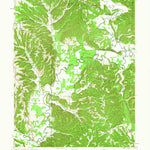 United States Geological Survey Allens Creek, IN (1957, 24000-Scale) digital map