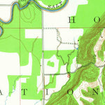 United States Geological Survey Allens Creek, IN (1957, 24000-Scale) digital map