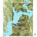 United States Geological Survey Allens Creek, IN (1966, 24000-Scale) digital map