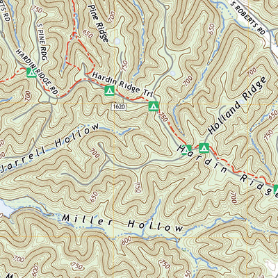 United States Geological Survey Allens Creek, IN (2022, 24000-Scale) digital map