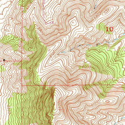 United States Geological Survey Allens Ranch, UT (1947, 24000-Scale) digital map