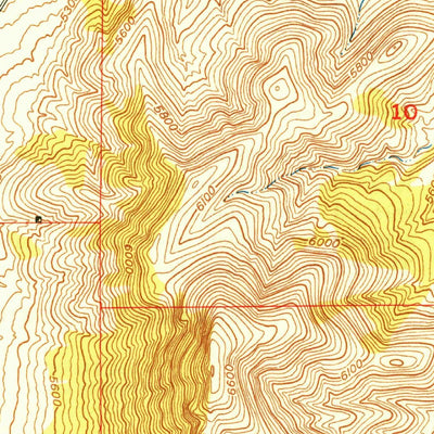 United States Geological Survey Allens Ranch, UT (1949, 24000-Scale) digital map