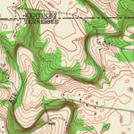 United States Geological Survey Allensville, KY-TN (1950, 24000-Scale) digital map