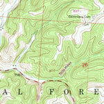 United States Geological Survey Allensville, OH (1961, 24000-Scale) digital map
