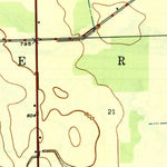 United States Geological Survey Allenton, MI (1945, 24000-Scale) digital map