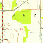 United States Geological Survey Allenton, MI (1952, 24000-Scale) digital map