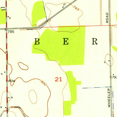 United States Geological Survey Allenton, MI (1952, 24000-Scale) digital map