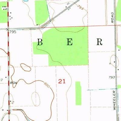 United States Geological Survey Allenton, MI (1968, 24000-Scale) digital map