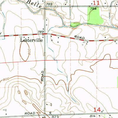 United States Geological Survey Allenton, MI (1968, 24000-Scale) digital map