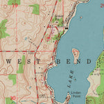 United States Geological Survey Allenton, WI (1959, 24000-Scale) digital map