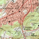 United States Geological Survey Allentown East, PA (1964, 24000-Scale) digital map