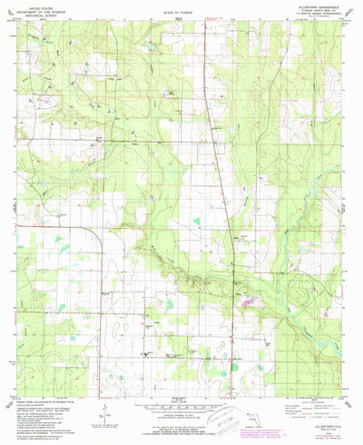 United States Geological Survey Allentown, FL (1978, 24000-Scale) digital map