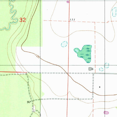 United States Geological Survey Allentown, FL (1994, 24000-Scale) digital map